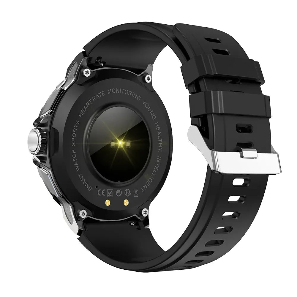 YTGEE V69 Smartwatch 1.85 Inch IPS HD Touch Screen 710mah Men Waterproof Answer Call Sleep Tracker Silica Gel Sport Smart Watch